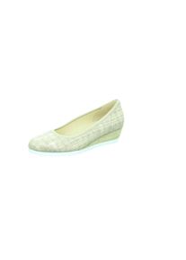 Gabor, Damen Ballerinas, Beige / Dunkelbeige / Silber