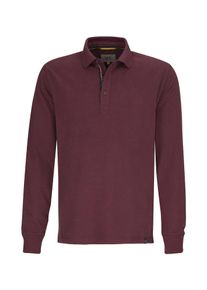 Camel Active, Herren Polo-Shirt, Dunkelrot
