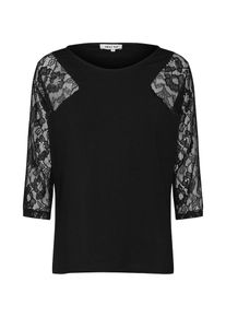 ABOUT YOU, Damen Shirt 'Evelyn', Schwarz
