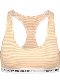 Tommy Hilfiger, Damen Bustier, Orange / Wei&szlig;