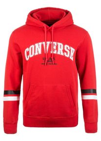 Converse, Herren Kapuzenpullover, Rot / Schwarz / Wei&szlig;
