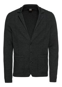BOSS, Herren Strickjacke 'Alblesar 10210406 01', Dunkelgrau