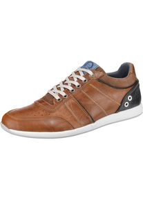 Bullboxer, Herren Sneakers Low, Karamell / Dunkelbraun
