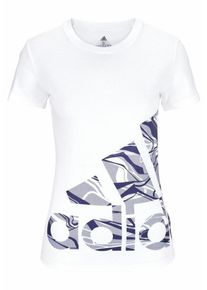 adidas Performance, Damen Funktionsshirt &raquo;ADI LOGO TEE&laquo;, Wei&szlig;
