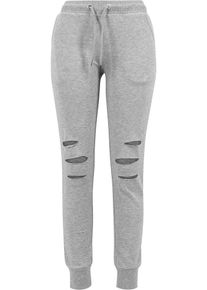Urban Classics, Damen Pants, Grau