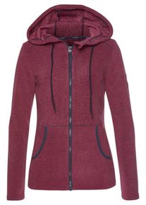 Kangaroos, Damen Fleecejacke, Bordeaux