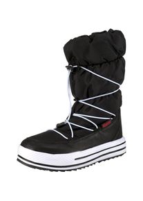 Kimberfeel, Damen Winterstiefel, Schwarz / Weiß