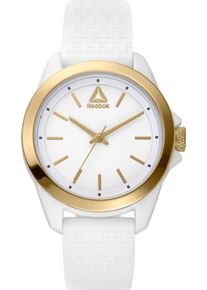 Reebok, Damen Quarzuhr 'Prisma, RD-PRI-L2-PWIW-W2', Gold / Weiß