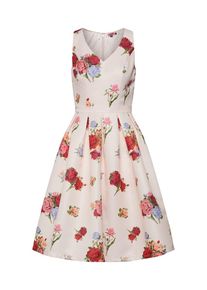 Chi Chi London, Damen Kleid, Rosa / Rot