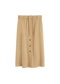 Mango, Damen Rock 'Ten', Braun