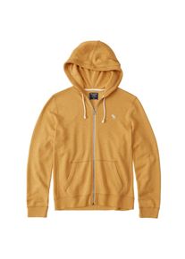 Abercrombie & Fitch Abercrombie & Fitch, Herren Sweatshirts 'GBL FULLZIP', Dunkelgelb