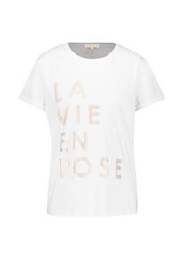 talkabout, Damen Shirt 'la vie en rose', Bronze / Weiß