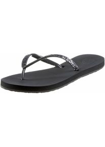 Reef, Damen 'STARGAZER' Zehensandalen, Schwarz / Silber