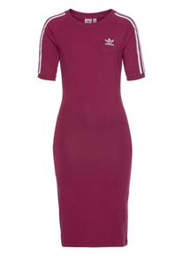adidas originals, Damen Kleid '3 Stripes Dress', Rot / Weiß