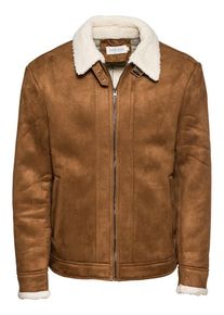 Pier One, Herren Jacken 'Sherpa Jacket', Braun