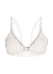 Sassa Mode Sassa, Damen Soft BH 'Dots and More', Perlweiß