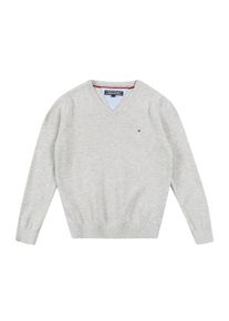Tommy Hilfiger, Strickpullover, Hellgrau