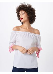 Rich & Royal Rich & Royal, Damen Bluse, Orange / Pink / Weiß