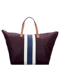 JOOP!, Damen Shopper 'Piccolina Helena', Blau / Burgunder / Weiß