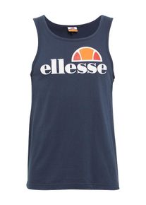Ellesse, Herren Tanktop 'FRATTINI', Dunkelblau / Orange / Weiß