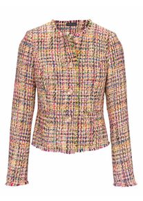 Heine, Damen Bouclè Kurzjacke, bunt