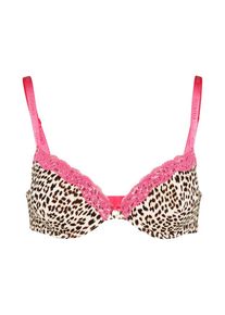 Guess, Damen BH 'Attraction Natural', Beige / Braun / Pink