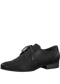 Tamaris, Damen Schn&uuml;rschuh, Schwarz