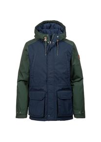 Element, Herren Jacke 'Valdez', Navy / Rostbraun / Gr&uuml;n