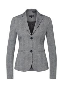 More & More MORE & MORE, Damen Blazer, Silbergrau / Schwarz