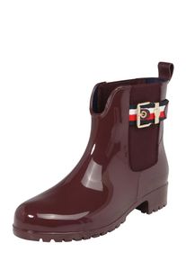 Tommy Hilfiger, Damen Gummistiefel, Schoko