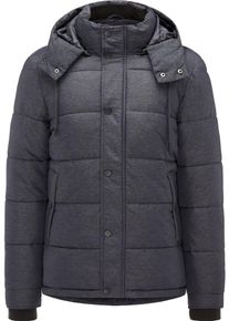 TUFFSKULL, Herren Anorak, Schwarzmeliert