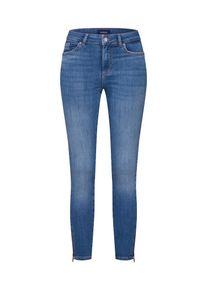 Pieces, Damen Jeans 'PCDELLY DELUX MW SK CR LB106- BA/NOOS', Blue Denim