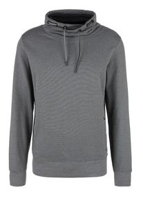 s.Oliver RED LABEL, Herren Sweatshirt, Schwarzmeliert