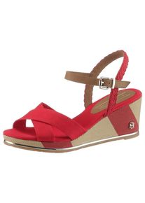 Tommy Hilfiger, Damen Sandalette 'Estella D', Rot