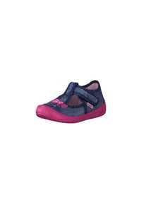 Superfit, Mädchen Hausschuhe, Navy / Pink