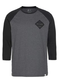 Reebok, Herren T-Shirt 'GS RAGLAN', Dunkelgrau / Schwarz