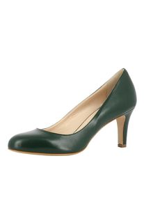 Evita, Damen Pumps BIANCA, Dunkelgrün