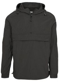 Urban Classics, Herren Jacket, Schwarz / Weiß