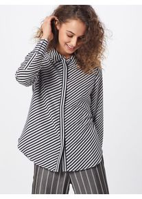 Opus, Damen Bluse 'Fastine', Schwarz / Wei&szlig;