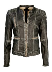 Maze, Damen Lederjacke 'Goba', Schwarz
