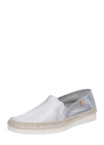 VERBENAS, Damen Espadrilles 'NERJA / NURIA', Silber