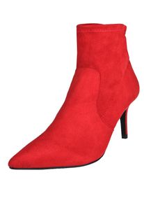 Dorothy Perkins, Damen Stiefelette MOTION RED, Rot