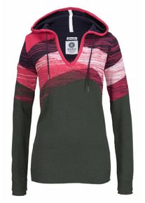Kangaroos, Damen Kapuzenpullover, Anthrazit / Pink / Rosa