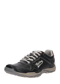Mustang, Herren Sneaker, Anthrazit / Blutrot
