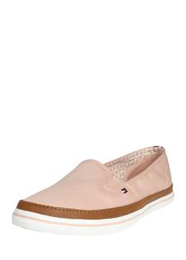 Tommy Hilfiger, Damen Slipper 'Kesha', Braun / Rosa / Wei&szlig;