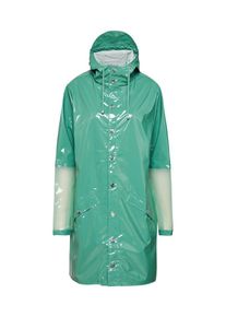 RAINS, Damen Regenjacke 'LTD Long Jacket', Gr&uuml;n