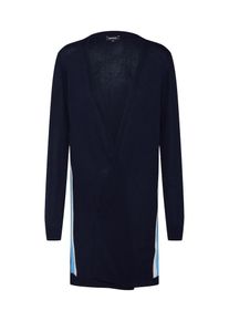 More & More MORE & MORE, Damen Strickjacke, Marine / Hellblau / Wei&szlig;