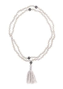 YOGISTAR.COM, Herren Kette 'Gaby', Perlweiß