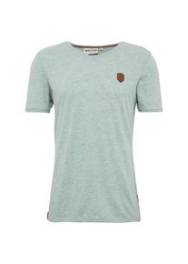 Naketano, Herren T-Shirt, Hellblau / Braun
