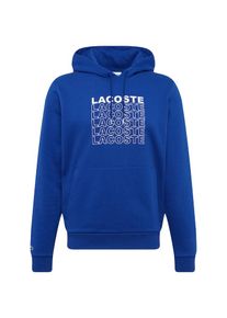 Lacoste, Herren Sweatshirt, Royalblau / Wei&szlig;